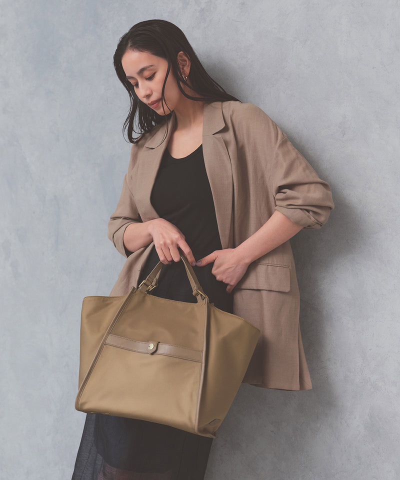 ナイロン 2wayレザーハンドル トートバッグ – TOPKAPI（トプカピ）