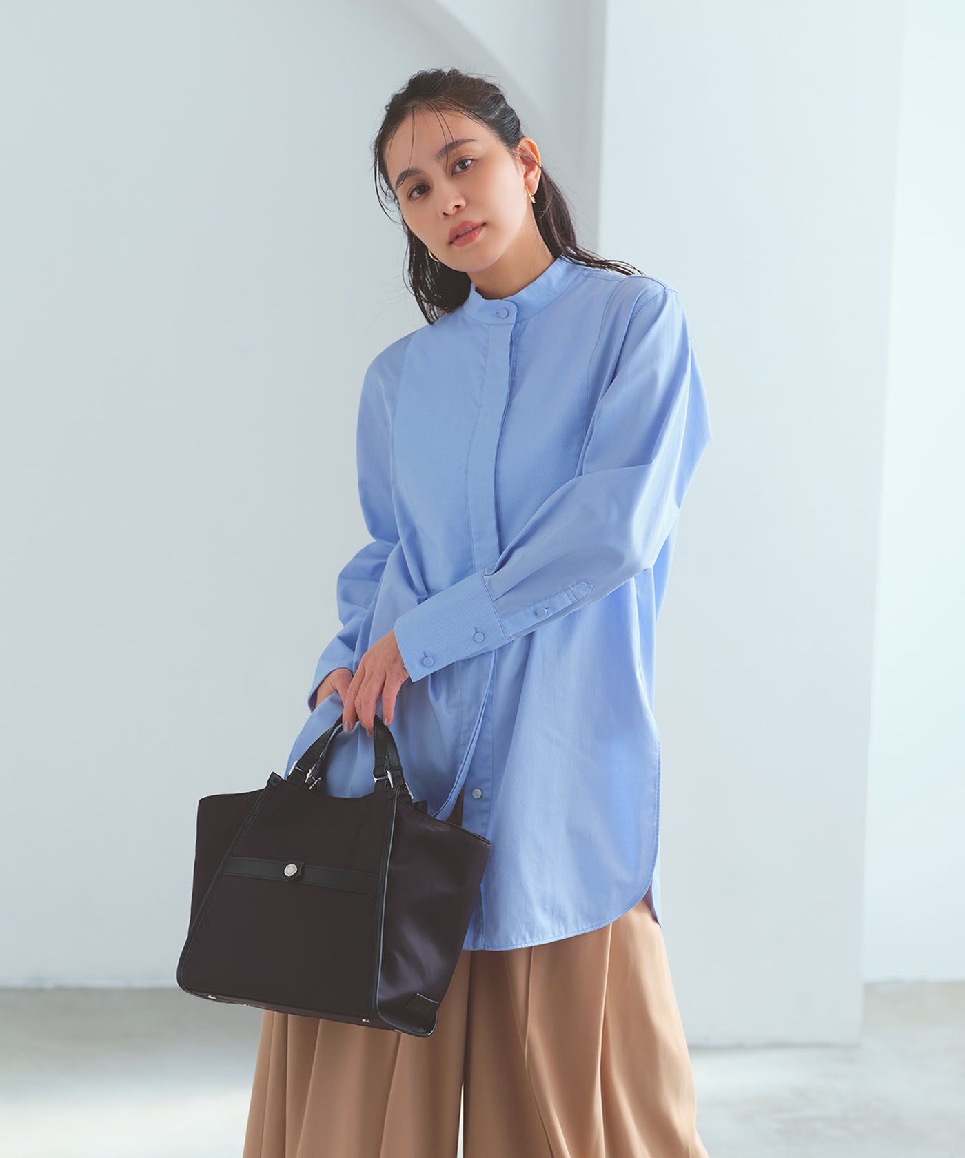 ナイロン 2wayレザーハンドル ミニ トートバッグ – TOPKAPI（トプカピ）