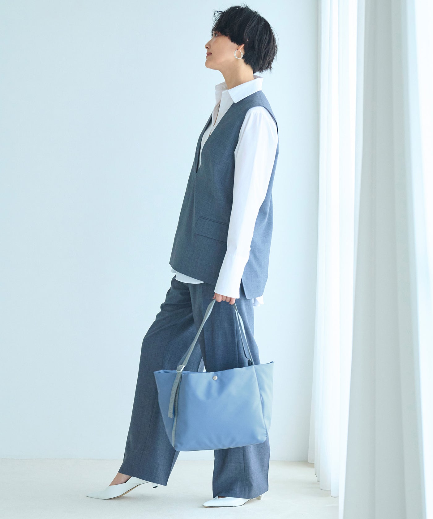 Breath TOPKAPI Freely ナイロン ロゴテープ 2way Freely フリーリー ナイロン ロゴテープ 2way トートバッグ