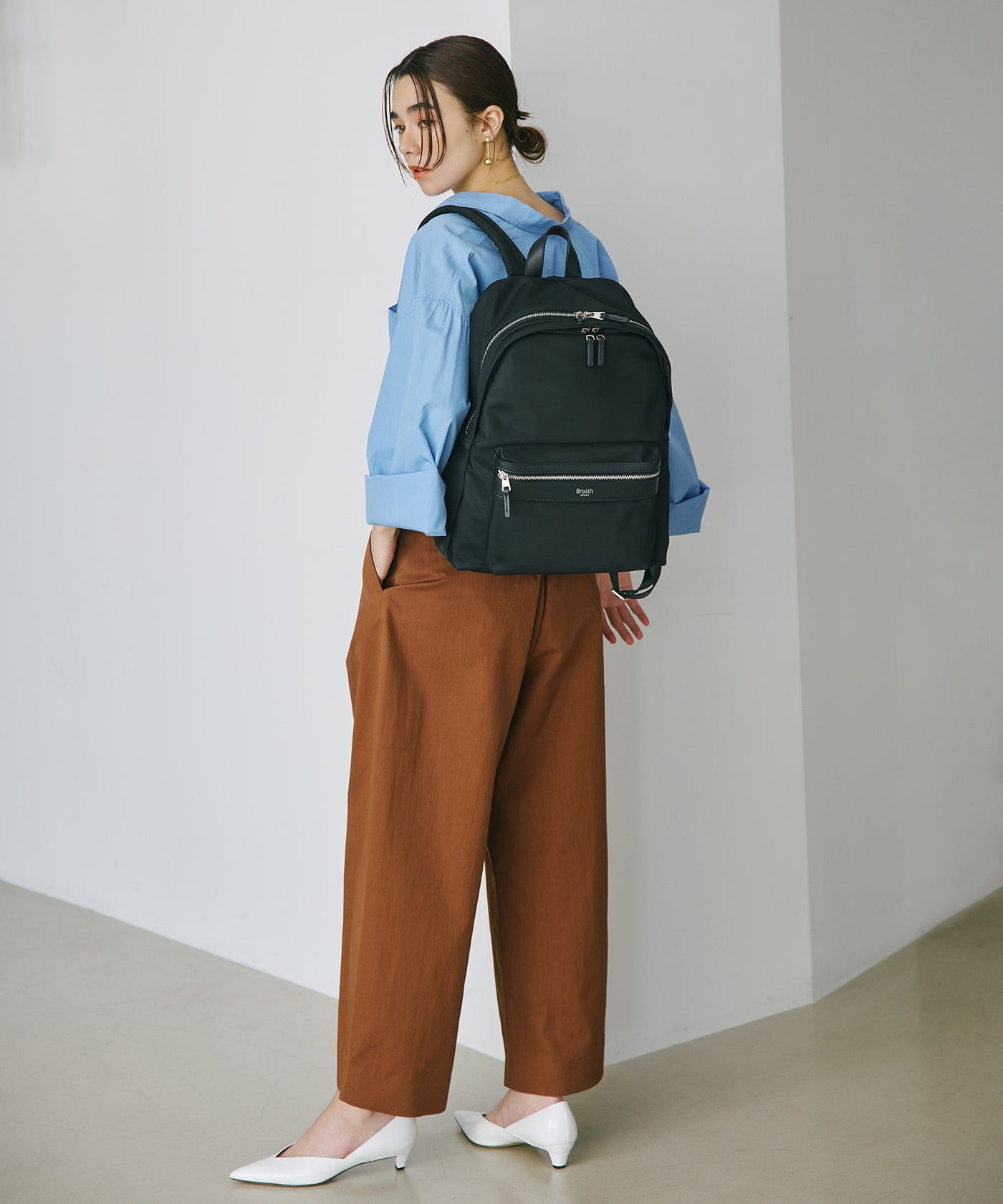 防水ナイロン レザーコンビ PC対応 リュック – TOPKAPI（トプカピ）
