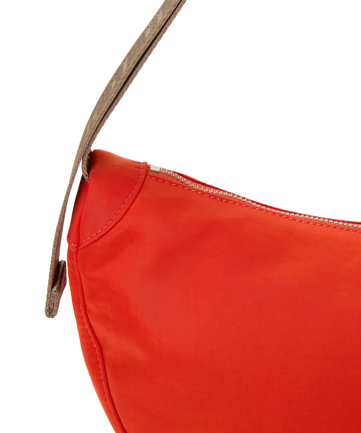 Freely フリーリー ナイロン ロゴテープ ラウンド ショルダーバッグ