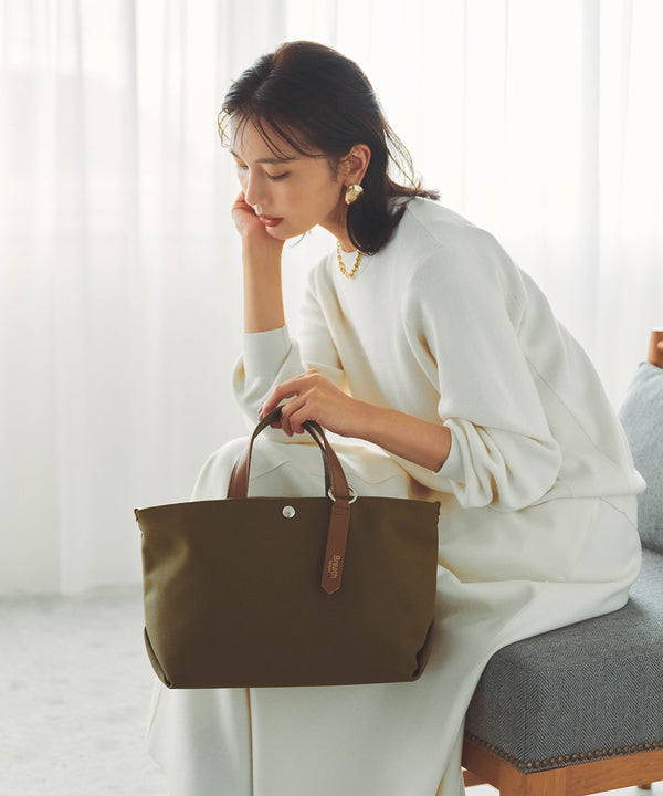 【新色追加】Aerial エアリアル ナイロン カラーストラップ付き トートバッグ /軽量