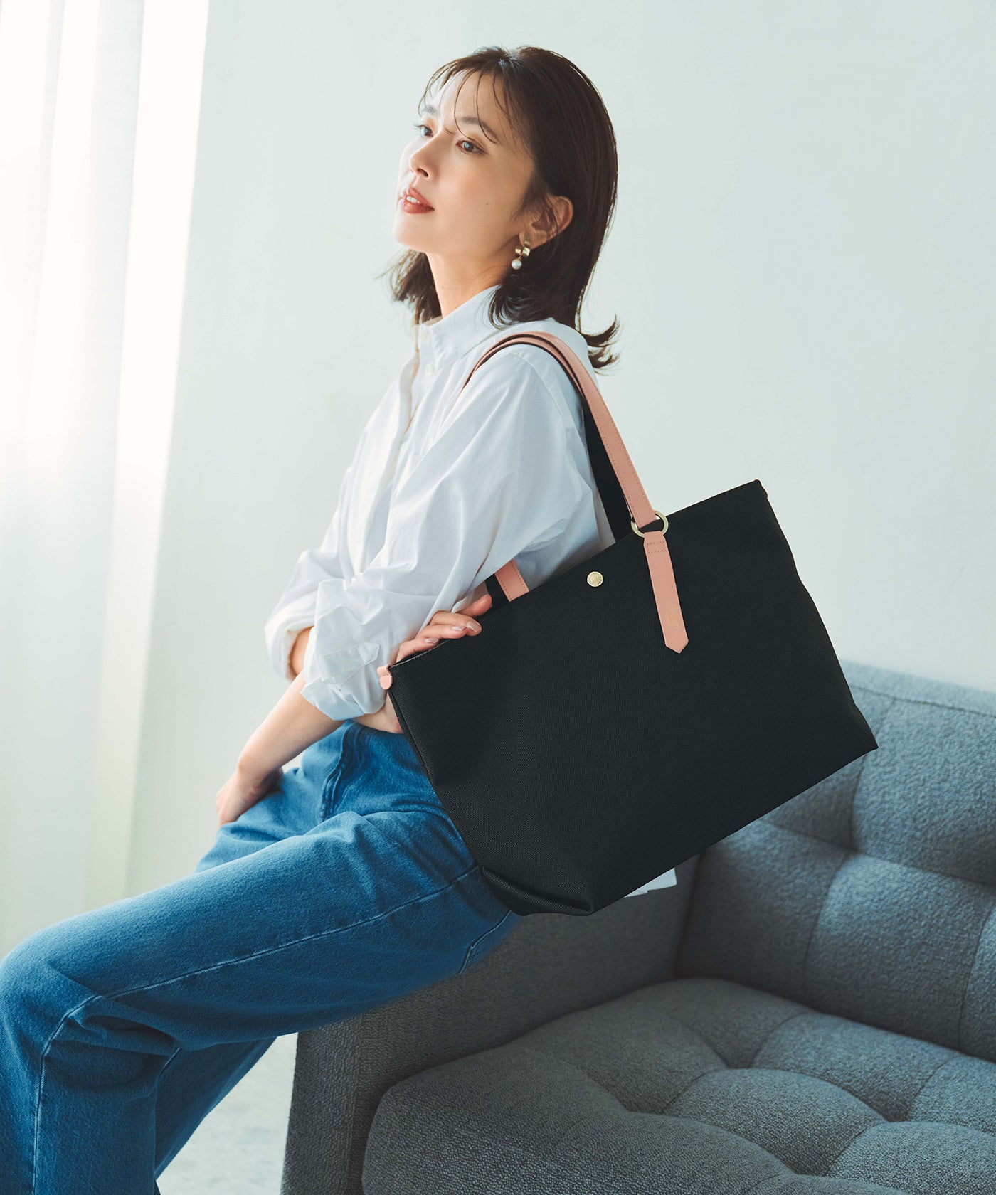 新色追加】Aerial エアリアル ナイロン カラーストラップ付き A4