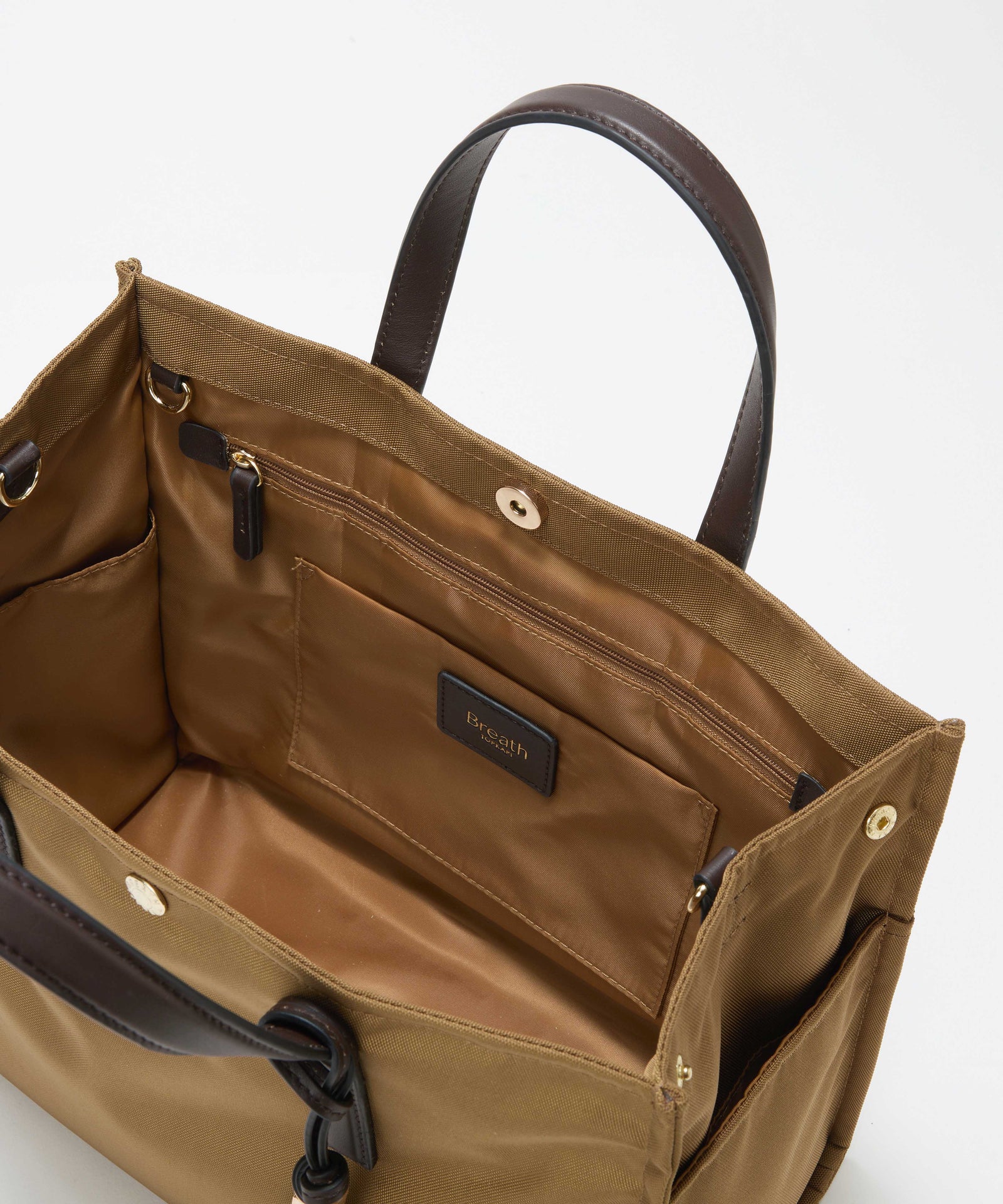 LEE11月号掲載 撥水 マルチway スクエア A4 トートバッグ / 10ポケット