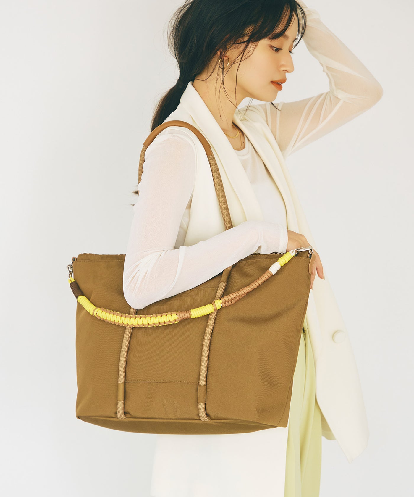 コードチャーム付き ビッグ トートバッグ – TOPKAPI（トプカピ）