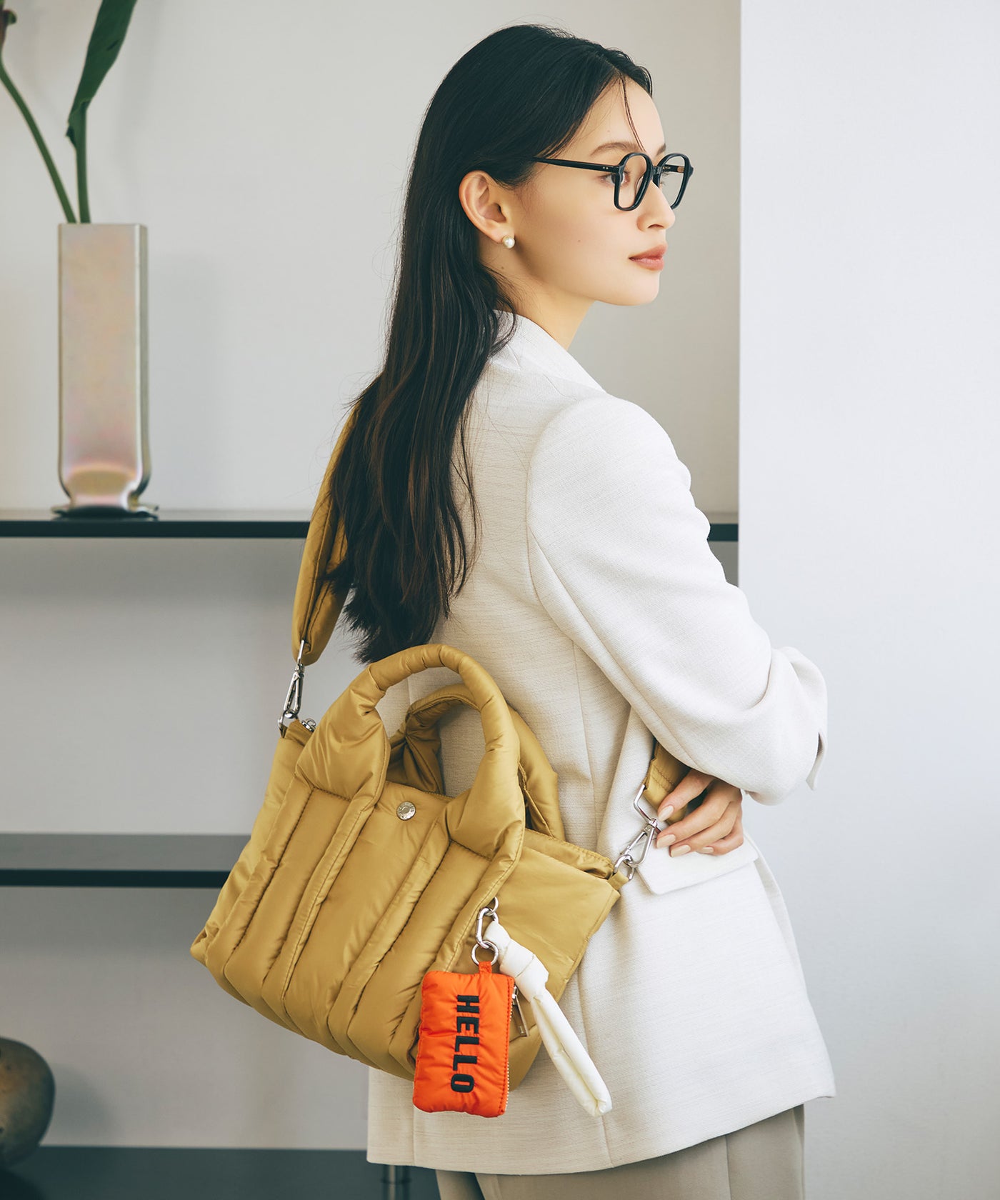 パフィング 2way ミニ トートバッグ チャーム付き – TOPKAPI（トプカピ）