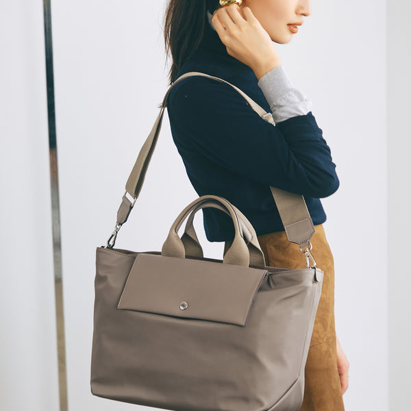 PPPRINT バケットバッグ PPPRINTCITY BUCKET MINI BAG / バケットミニバッグ ベージュ