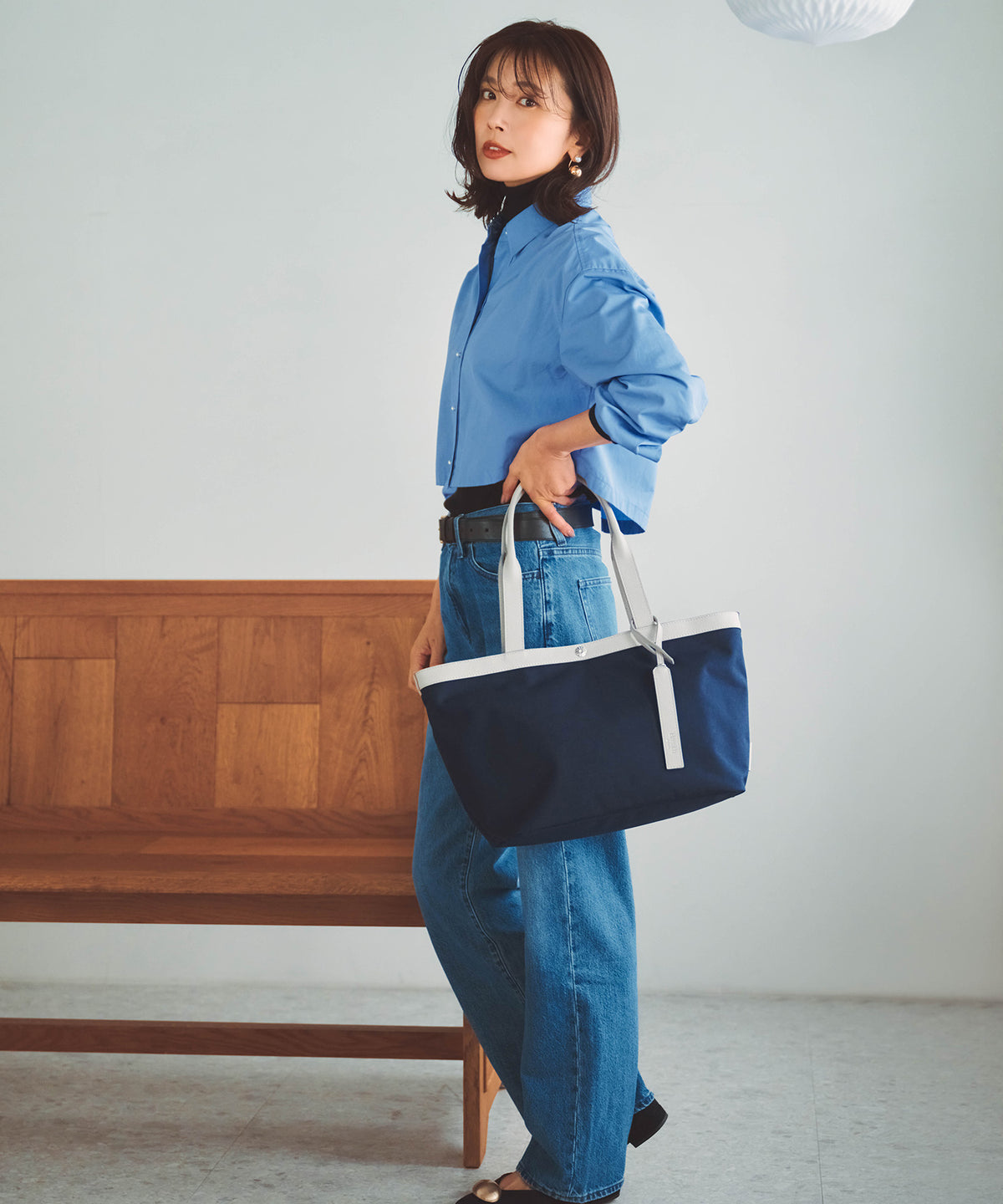 ✨極美品✨ クリケット　Cricket　トートバッグ　ビジネス　A4可　ネイビー NEW ARRIVAL – TOPKAPI（トプカピ）