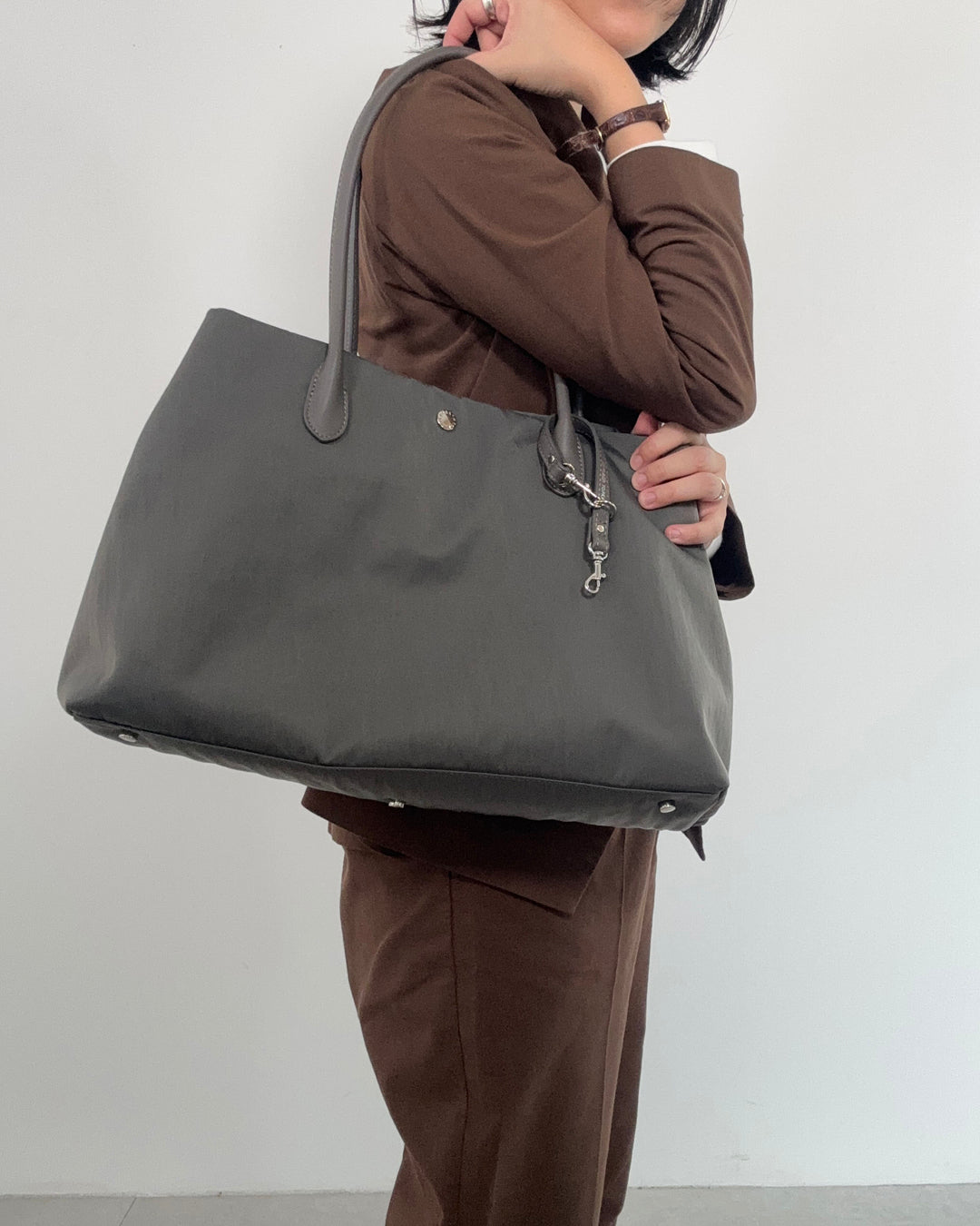 【CLASSY.しごできバッグ賞受賞】ALINE ナイロン ボストン トートバッグ / A4