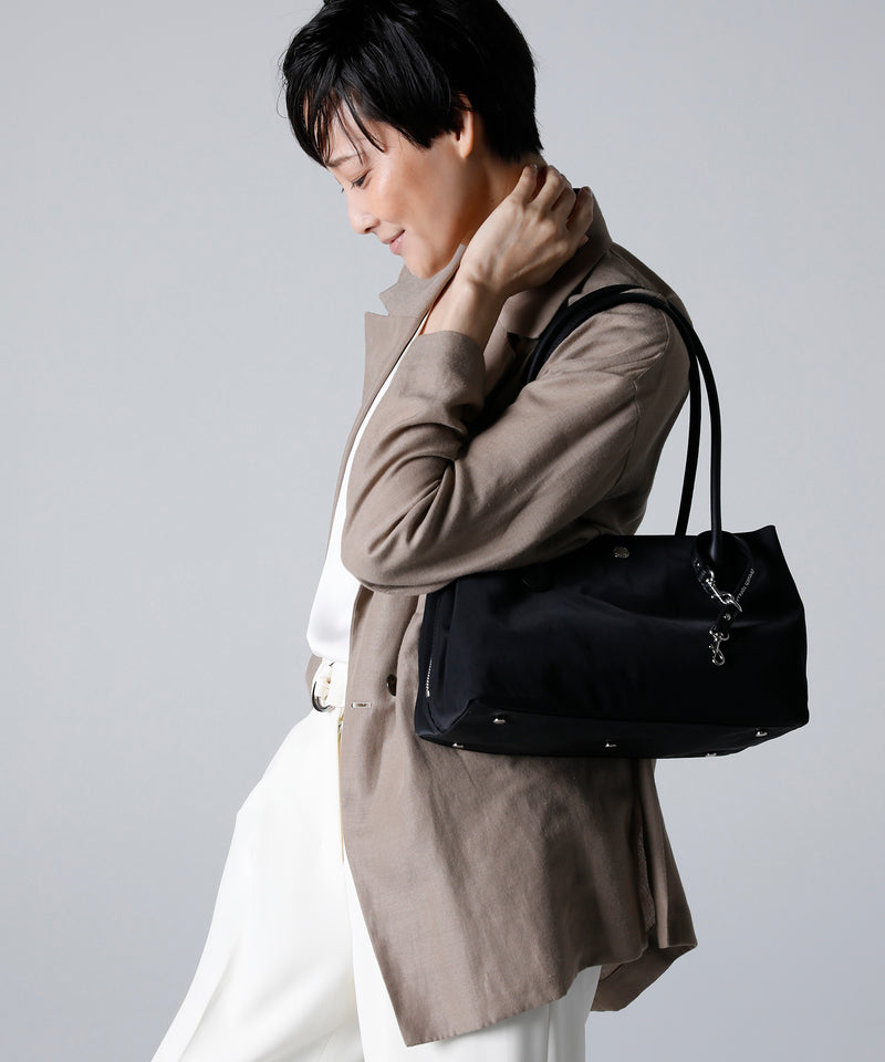 ALINE アライン ナイロン ボストン ミニ トートバッグ 軽量 / 肩掛け