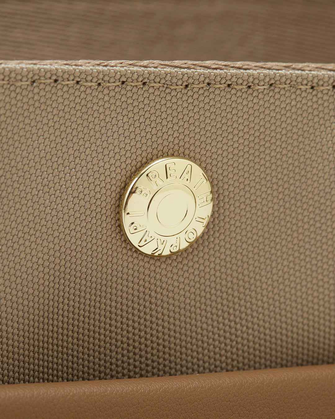 LINEA レザーコンビ バケット ショルダーバッグ