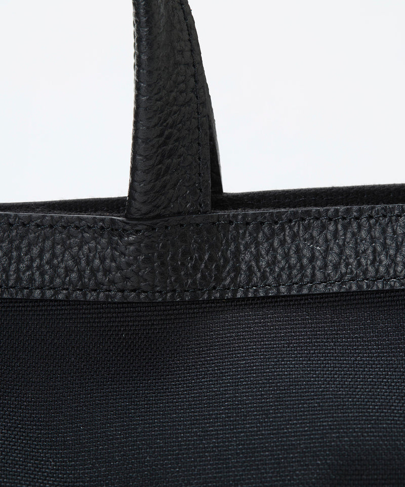 【塚田有紀子さんコラボ】NORM ノーム リサイクル ポリエステル シュリンクレザー コンビ B5 トート バッグ