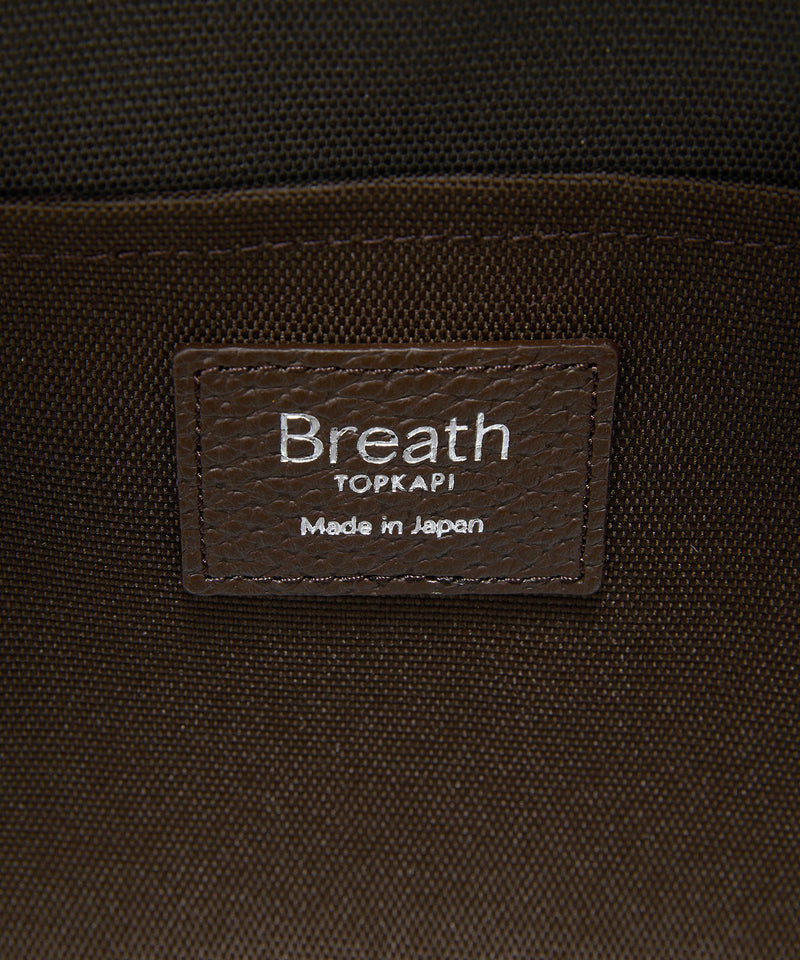 【塚田有紀子さんコラボ】NORM ノーム リサイクル ポリエステル シュリンクレザー コンビ B5 トート バッグ