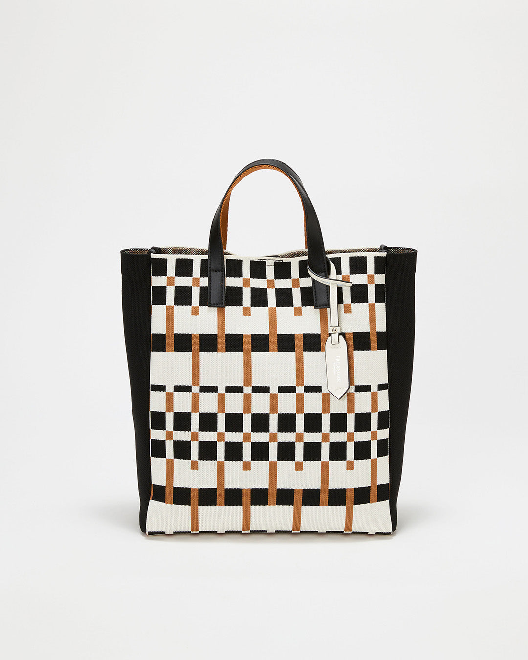 Loom Art ニットジャガード モダンジオメトリック トートバッグ