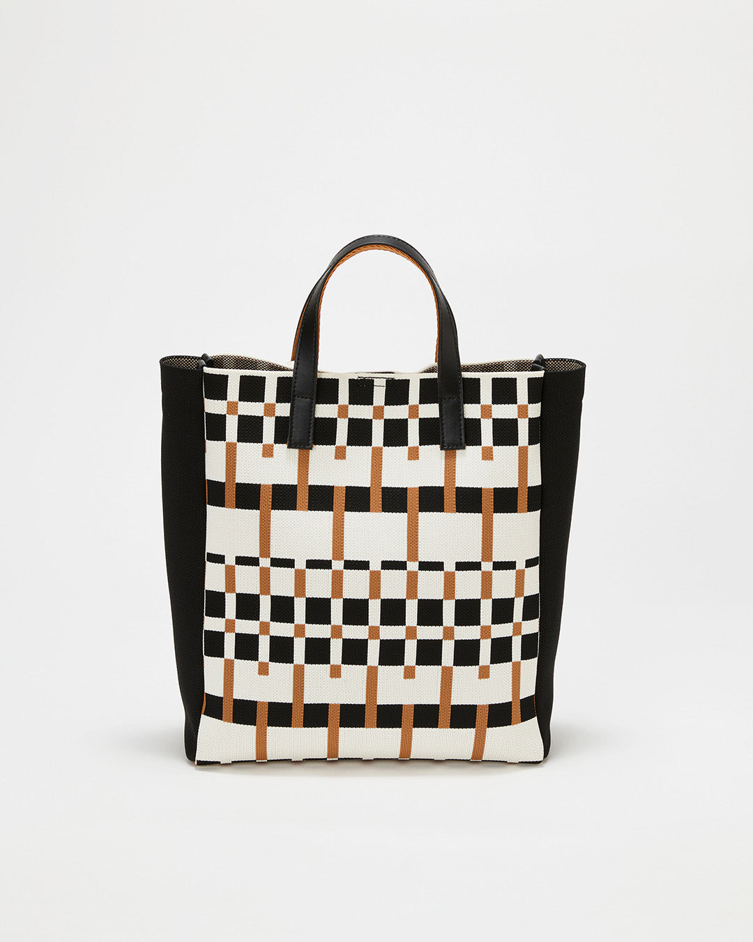 Loom Art ニットジャガード モダンジオメトリック トートバッグ