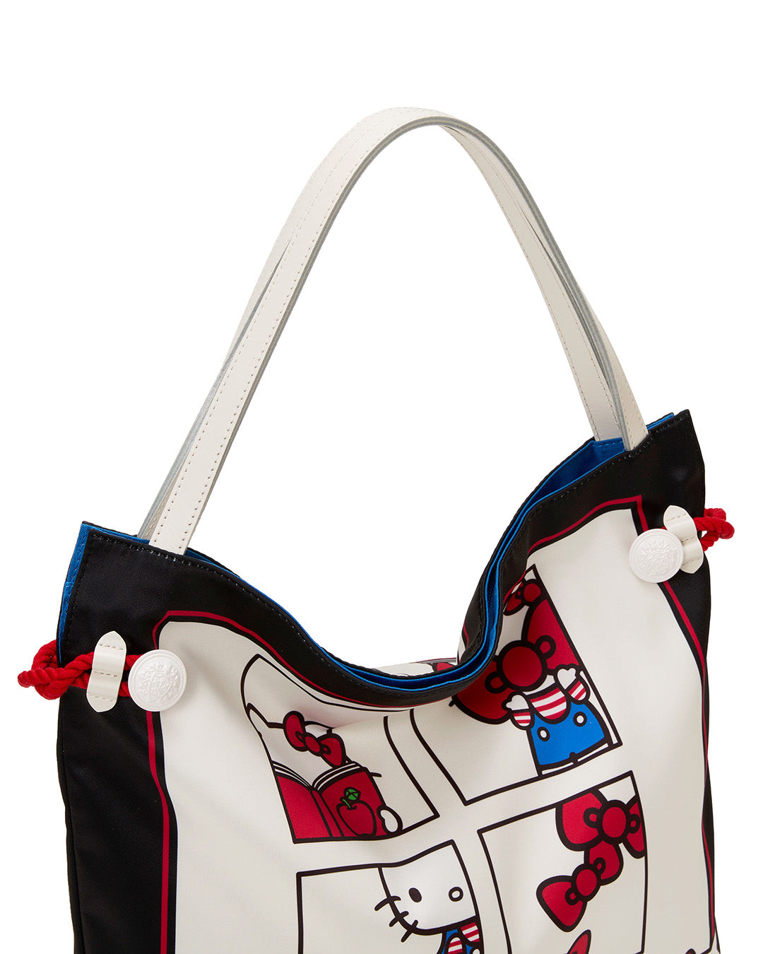 HELLO KITTY × TREASURE TOPKAPI サテン スカーフ トート バッグ / A4