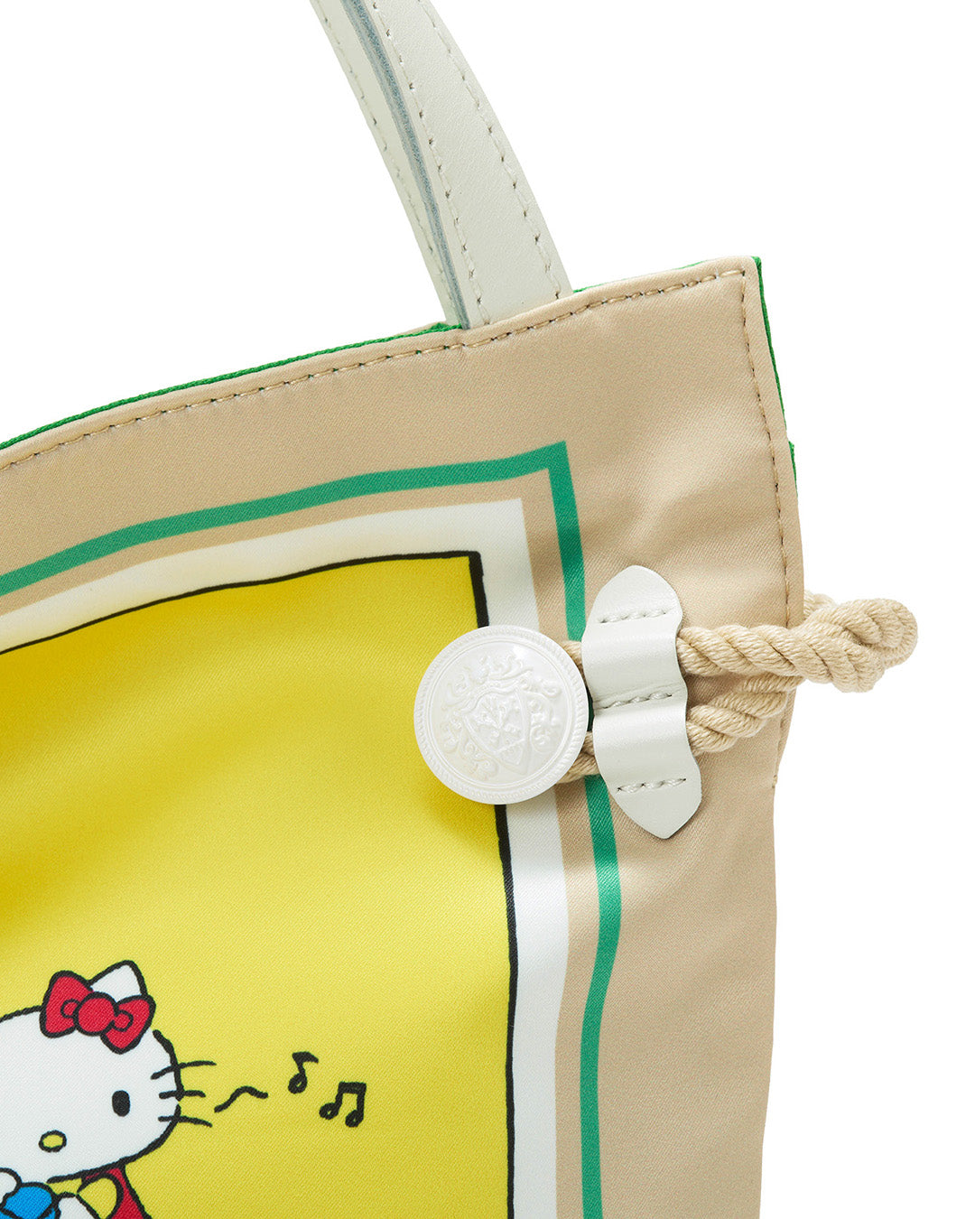 HELLO KITTY × TREASURE TOPKAPI サテン スカーフ トート バッグ / A4