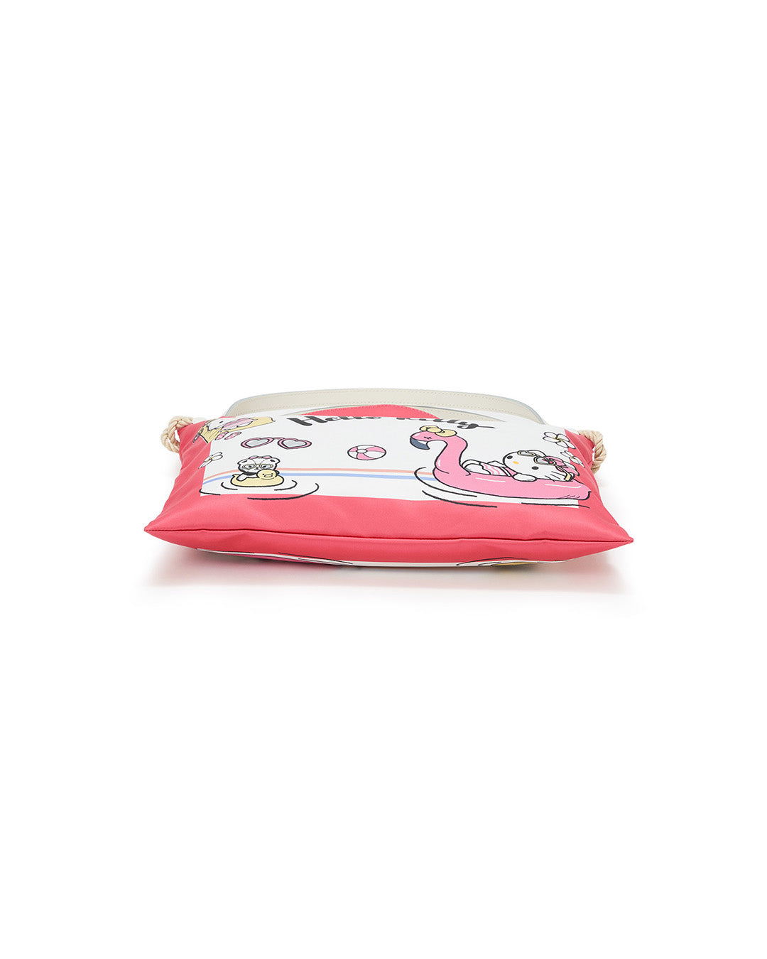 HELLO KITTY × TREASURE TOPKAPI サテン スカーフ トート バッグ / A4