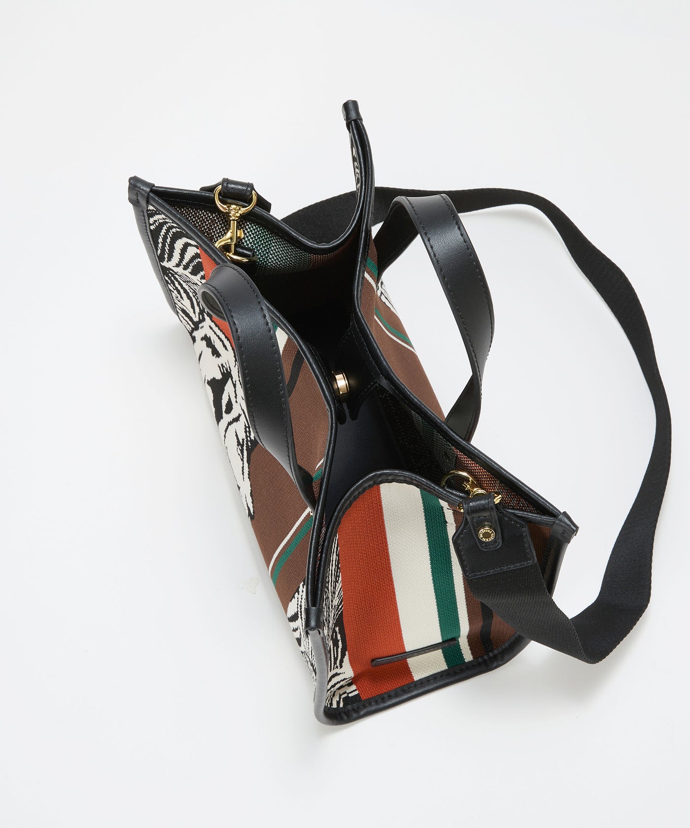 ニットジャガード ライオン柄 2way ミニ トートバッグ – TOPKAPI