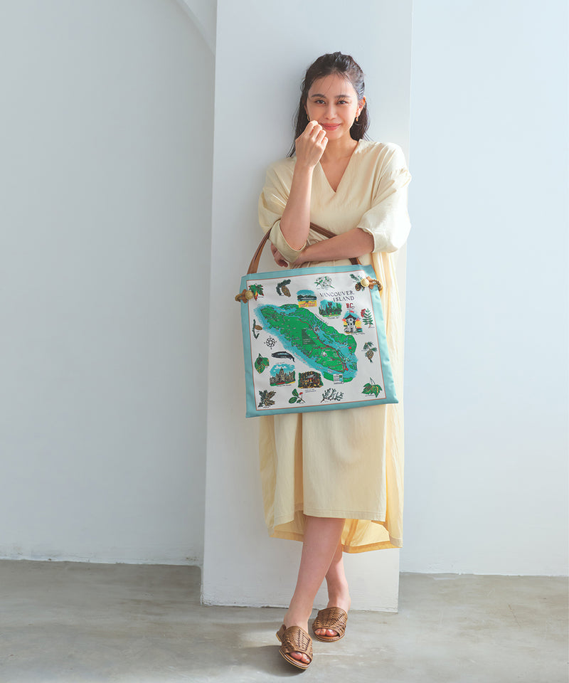 26SS】マイルドサテン スカーフ柄 トートバッグ – TOPKAPI（トプカピ）