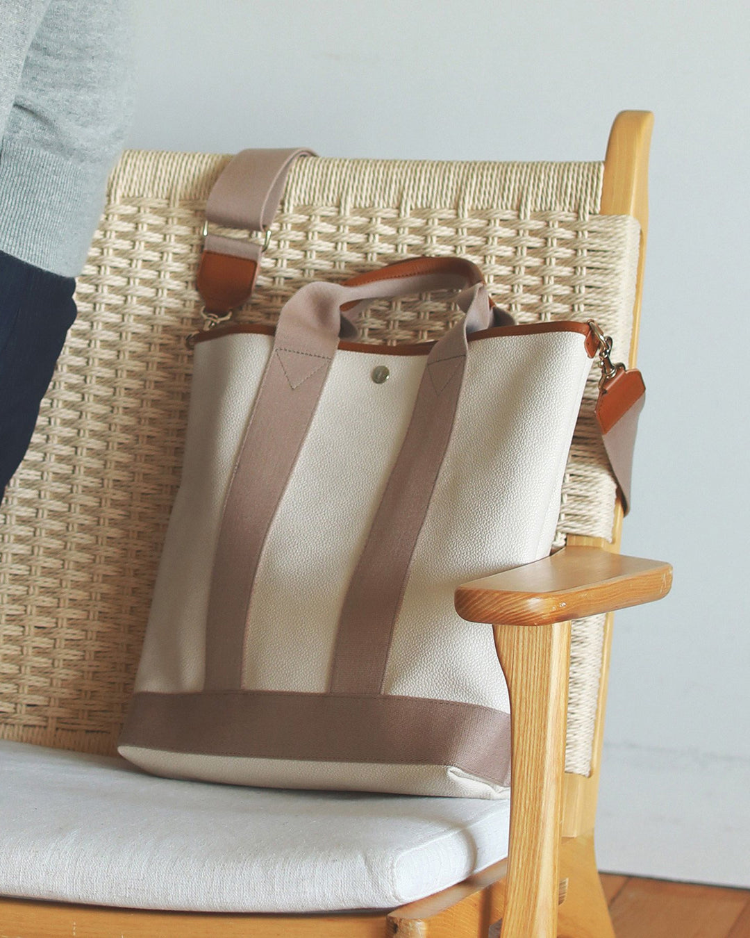 SCOTCH GRAIN 縦型トート バッグ
