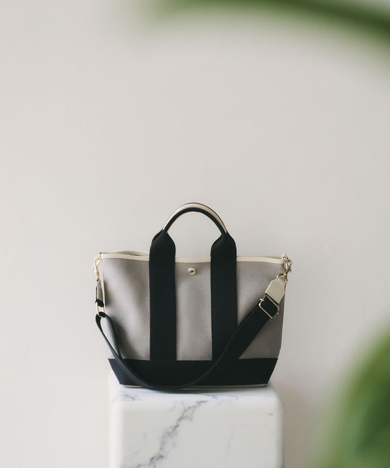 ブレス トプカピ スコッチグレイン トート Mサイズ 黒 SCOTCH GRAIN スコッチグレイントート バッグ M（ショルダー付き