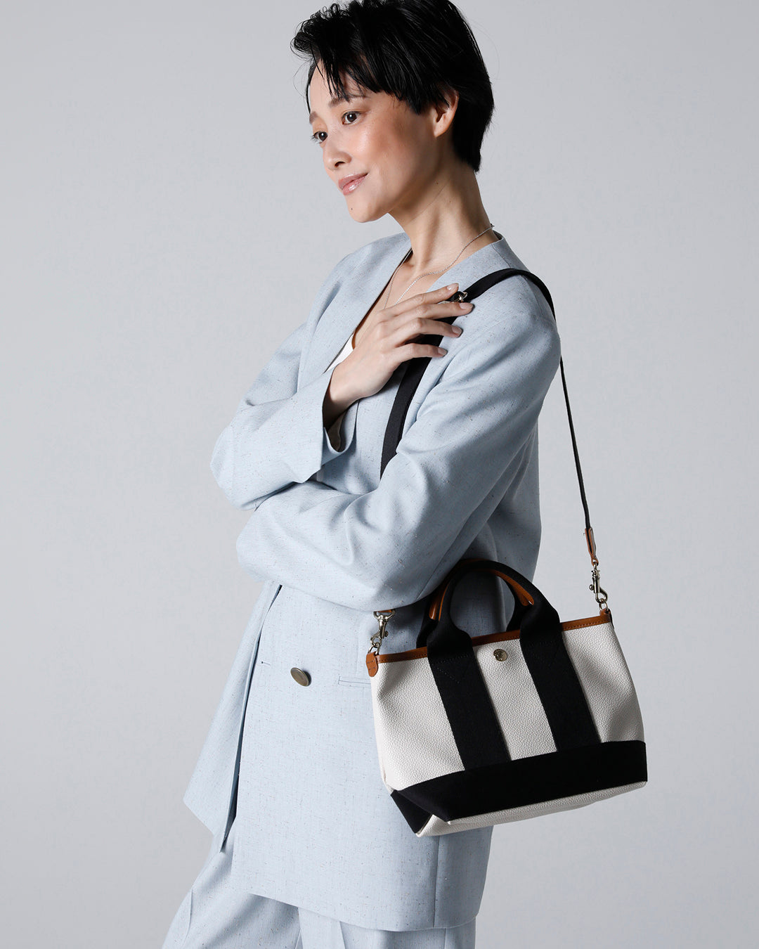 SCOTCH GRAIN ネオレザー ミニ トートバッグ SS
