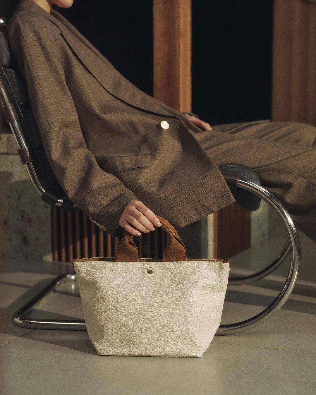 SCOTCH GRAIN プレーン トートバッグ M