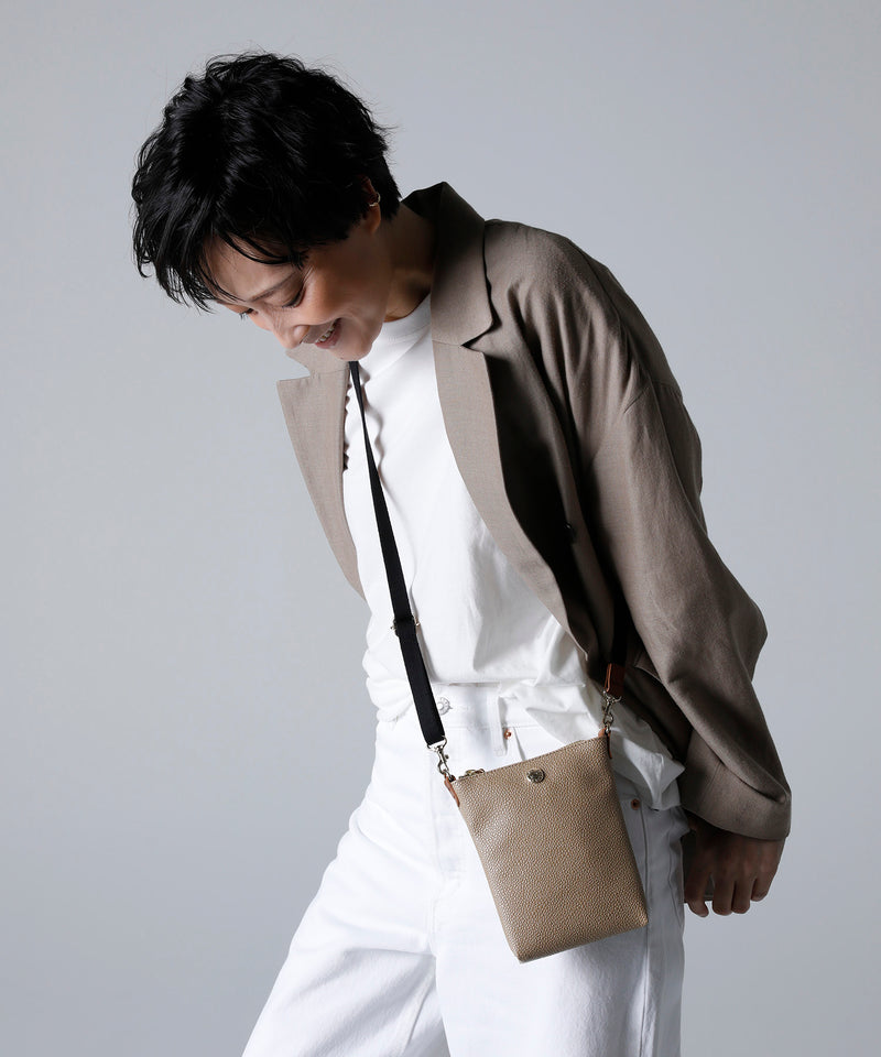 【ばさこ】 新色追加】SCOTCH GRAIN スコッチグレイン ネオレザー サコッシュ