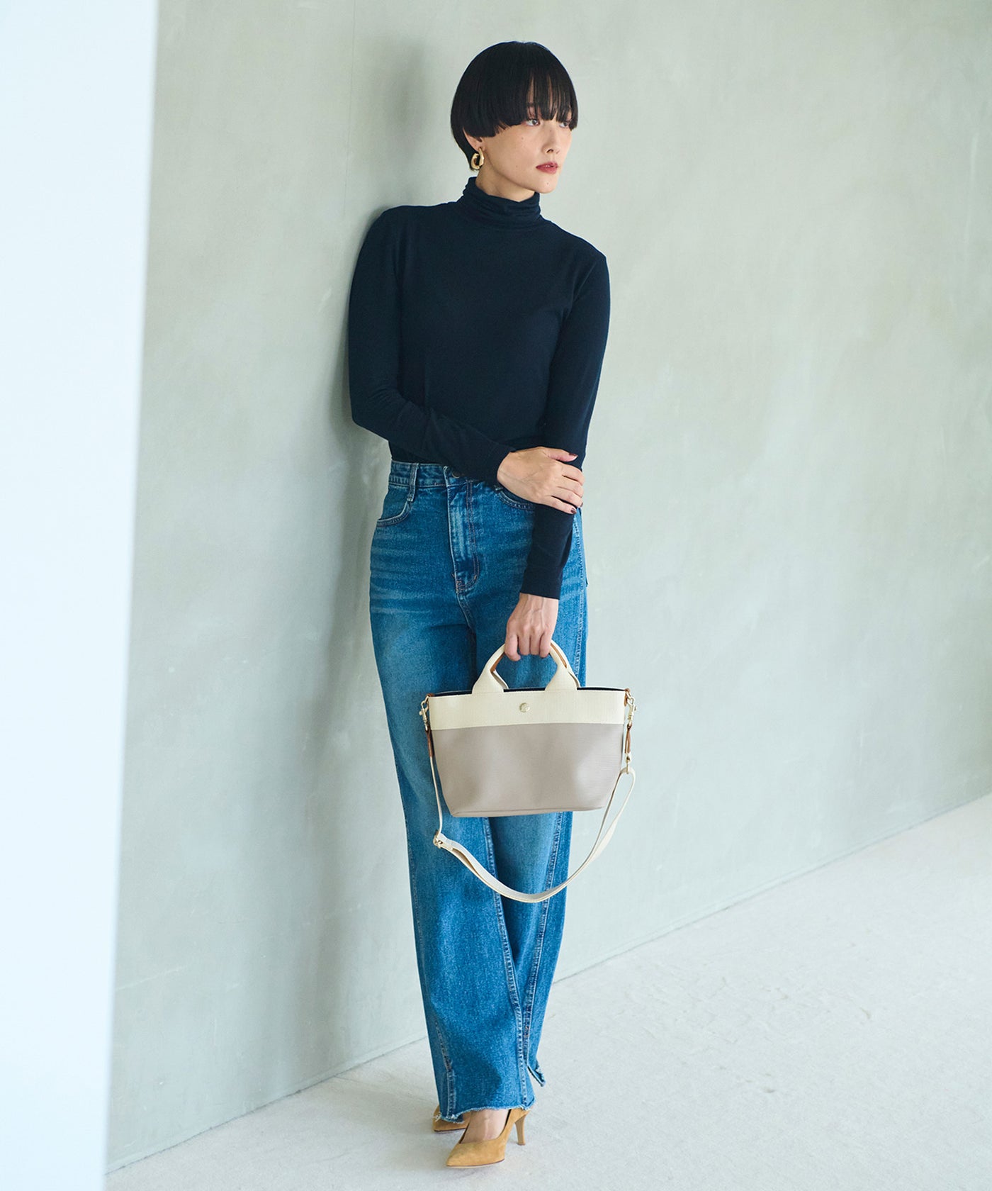 RIPPLE リプル ミニ トートバッグ S（ショルダー付き） – TOPKAPI