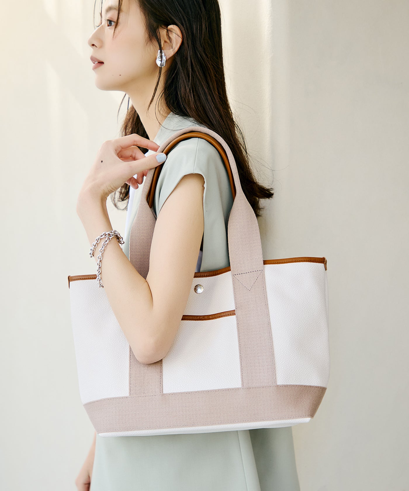 SCOTCH GRAIN スコッチグレイン ロングハンドル A4トートバッグ