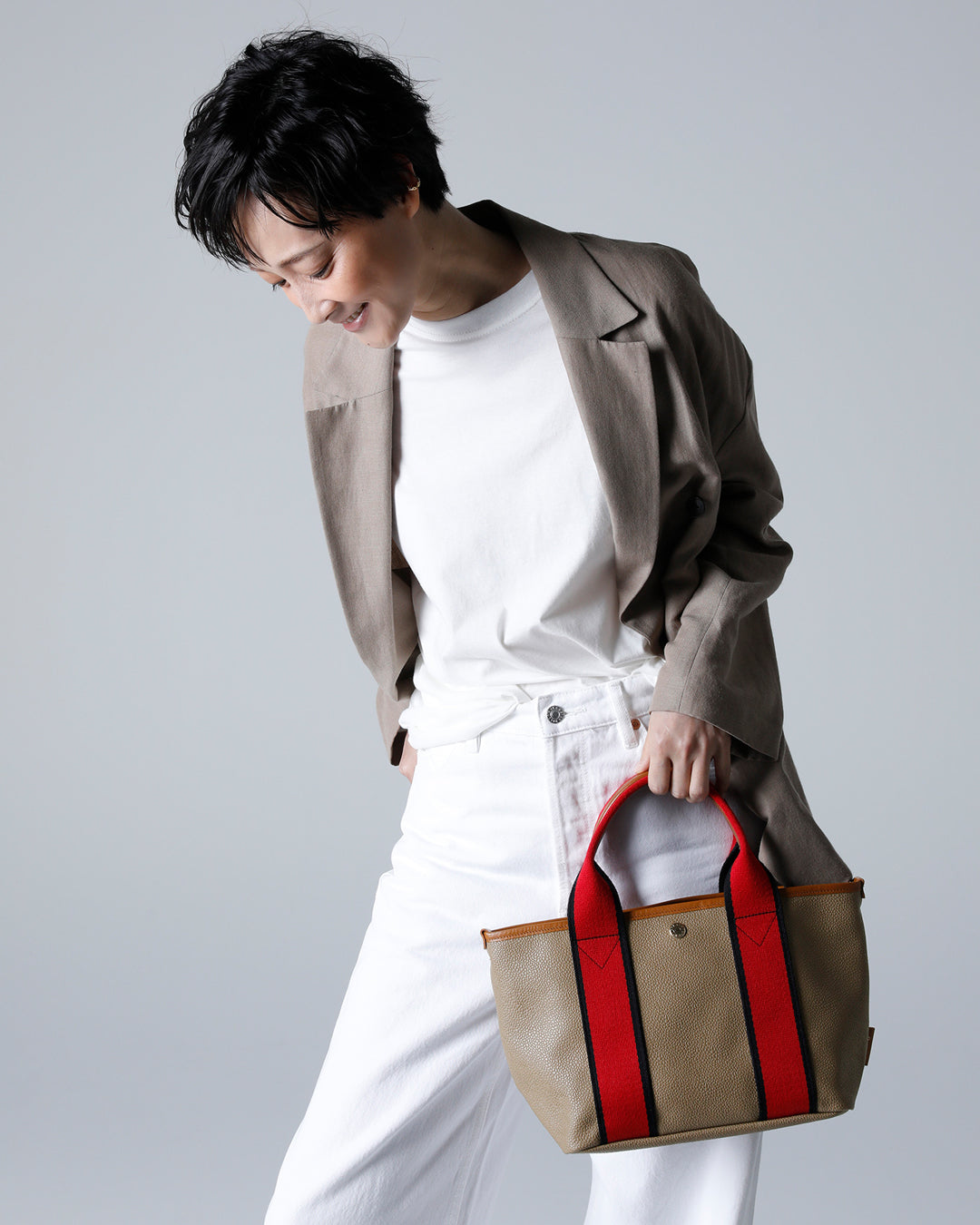 SCOTCH GRAIN シンプル トートバッグ