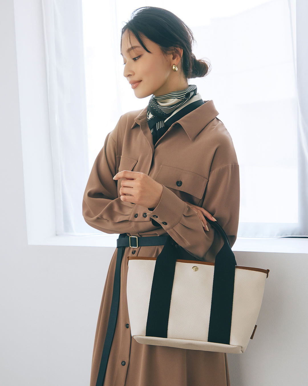 SCOTCH GRAIN シンプル トートバッグ