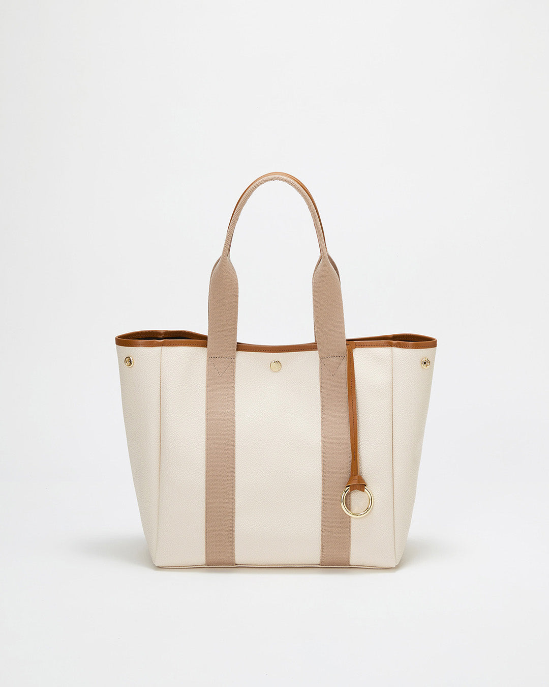 SCOTCH GRAIN ロングハンドル トートバッグ チャーム付き / A4