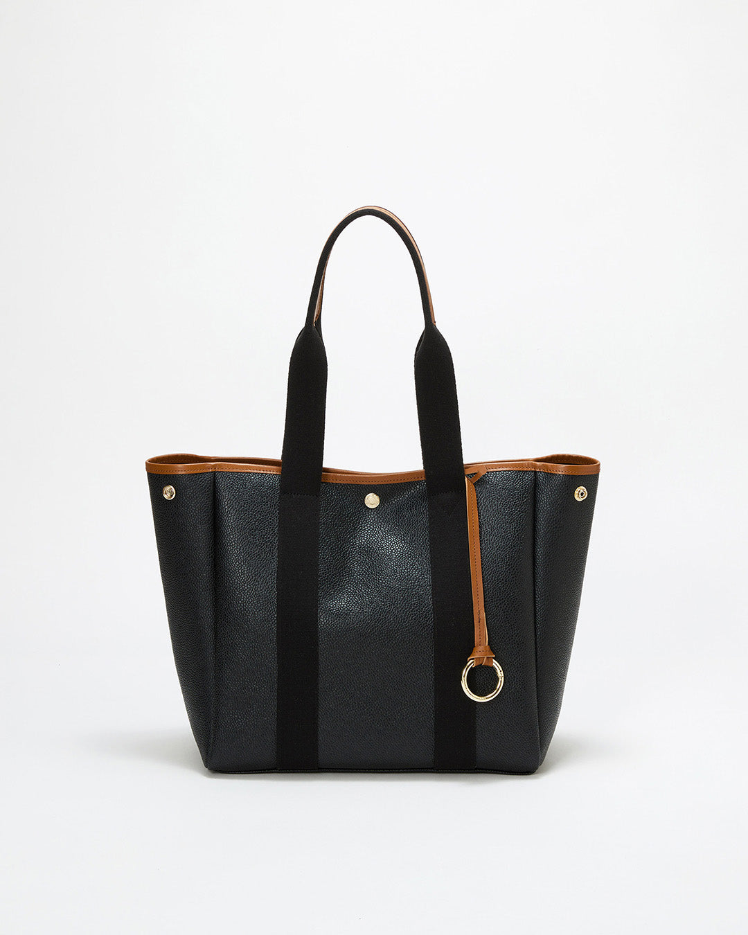 SCOTCH GRAIN ロングハンドル トートバッグ チャーム付き / A4