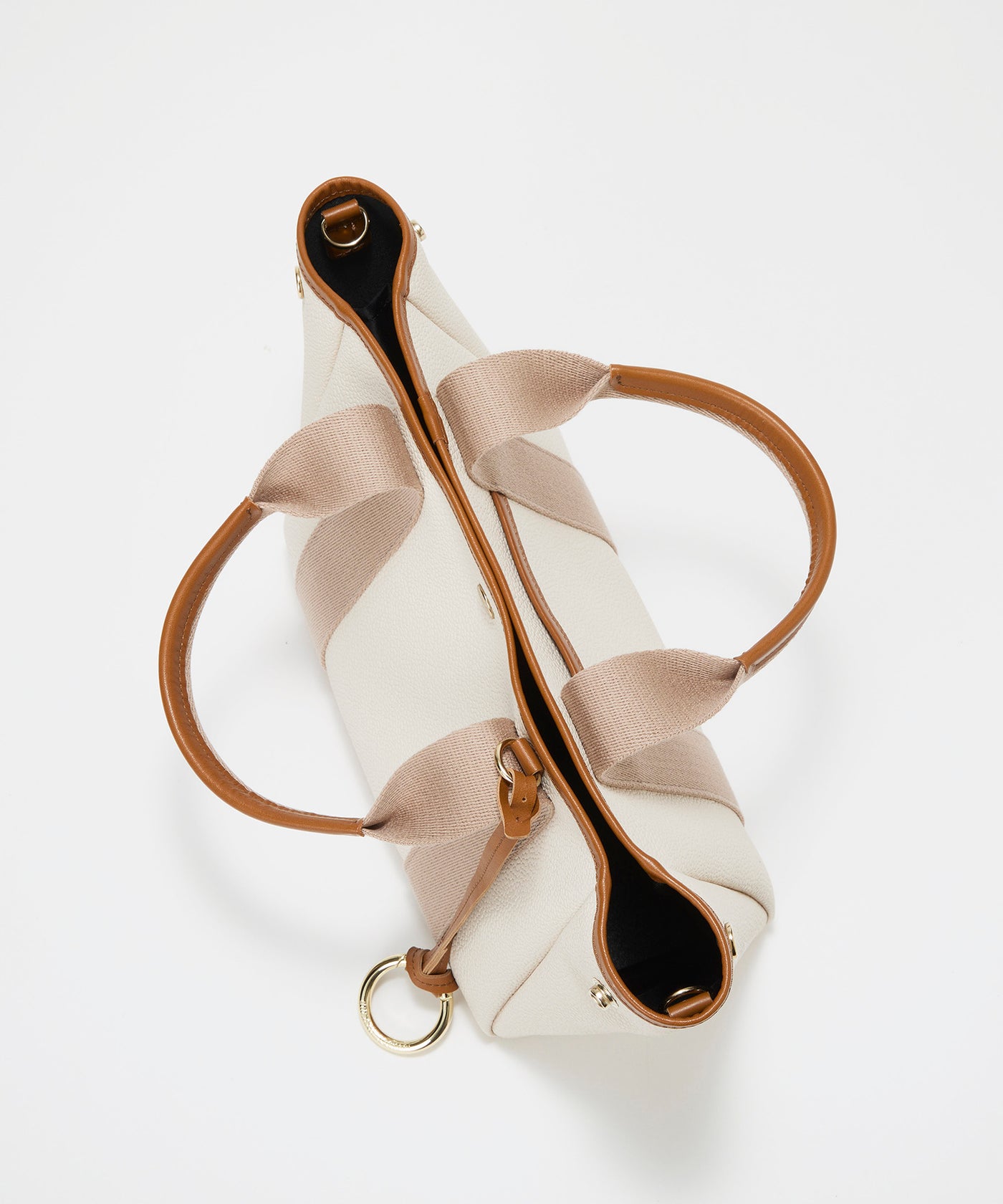 SCOTCH GRAIN スコッチグレイン 2way ミニ トートバッグ チャーム付き