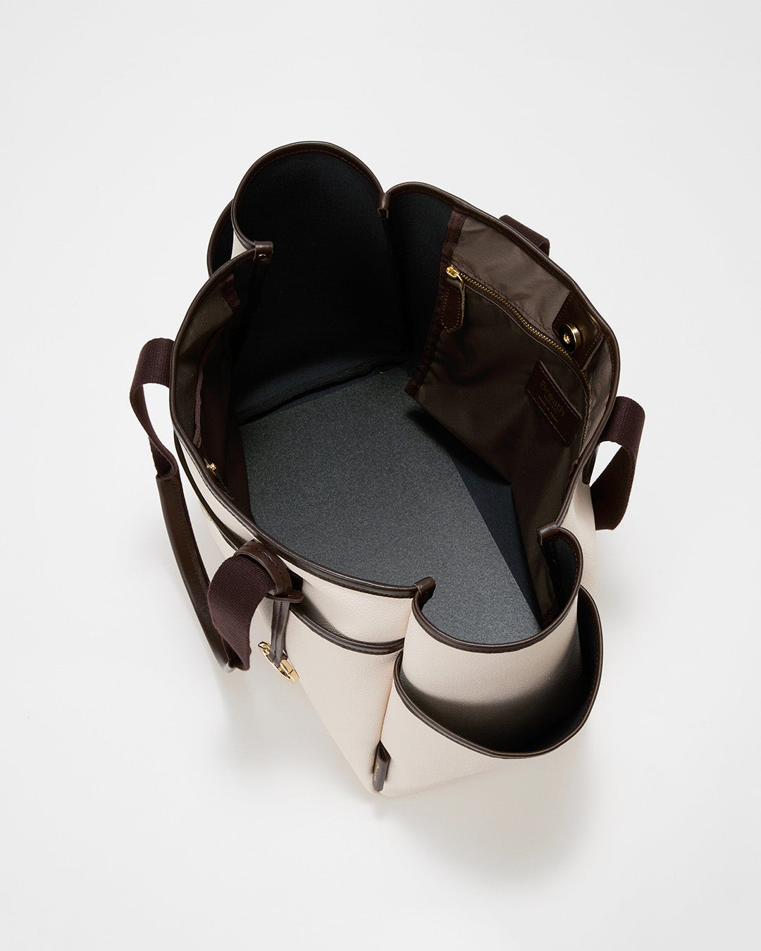 【LEE10月号掲載】MICA マルチポケット ロングハンドル トートバッグ L / A4