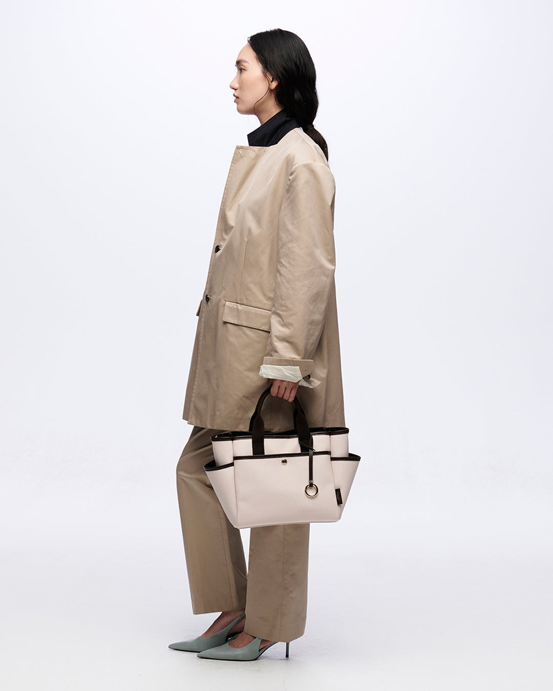 【LEE10月号掲載】MICA マルチポケット トートバッグ M