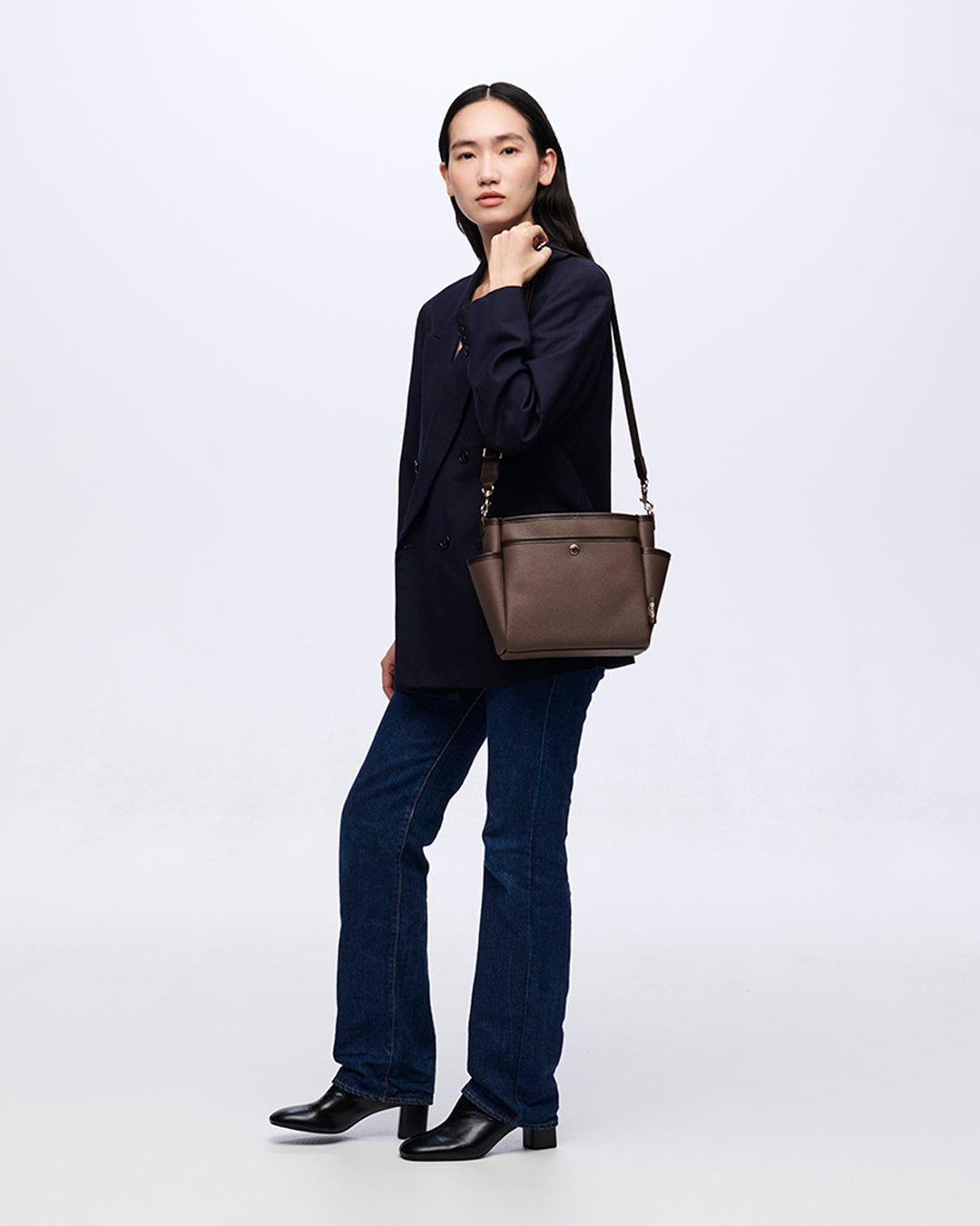 【LEE10月号掲載】MICA マルチポケット ショルダーバッグ