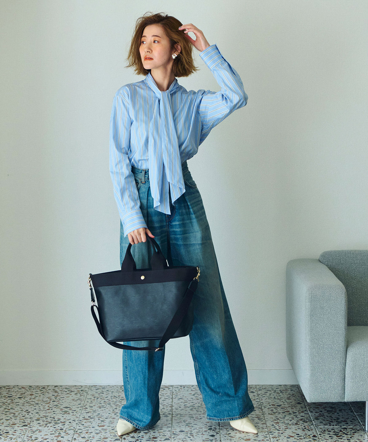 アリス　TOPKAPI ポリメッシュ ショルダー付き トートバッグ – TOPKAPI（トプカピ）