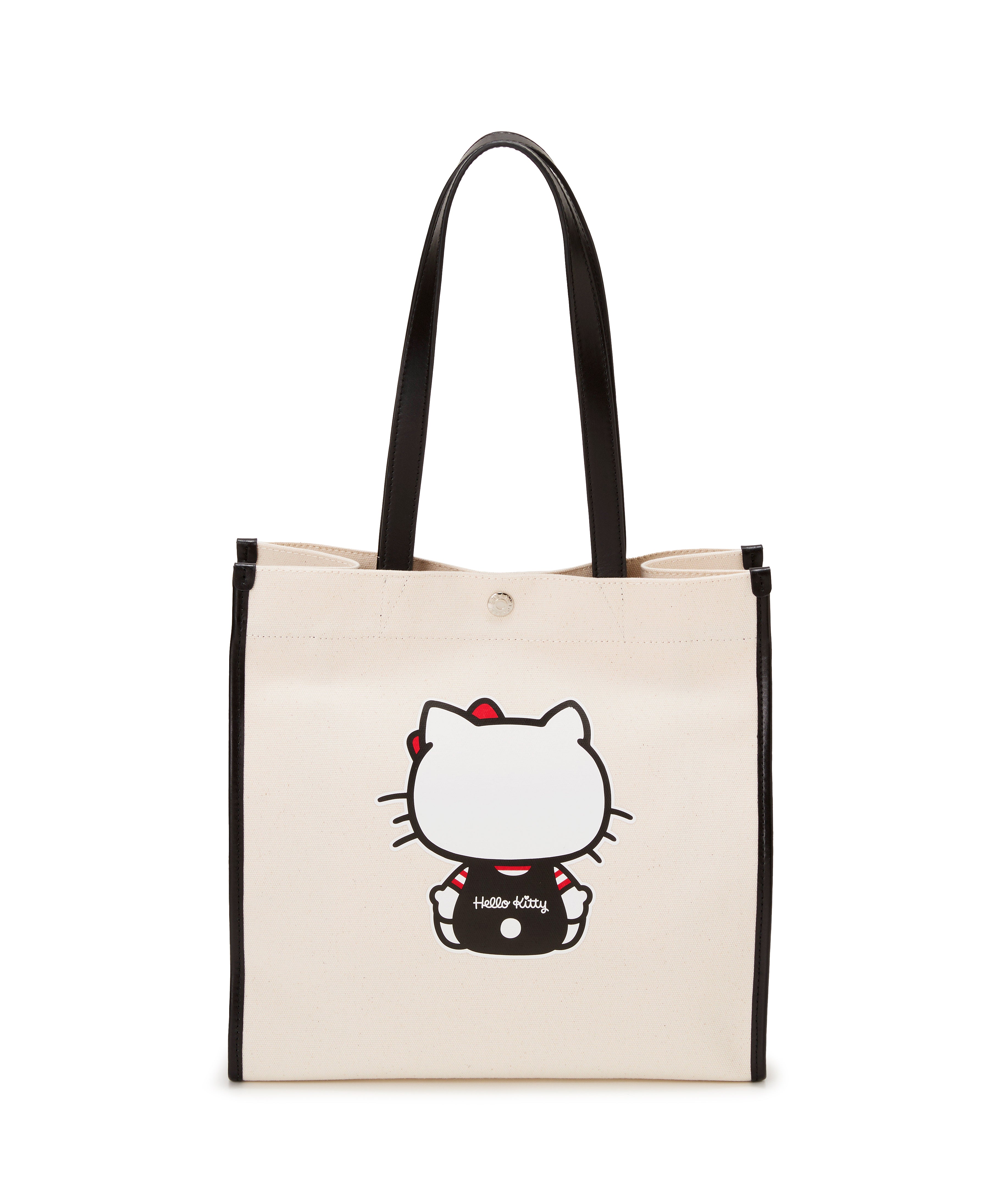 HELLO KITTY × Breath TOPKAPI プリント キャンバス レザー コンビ