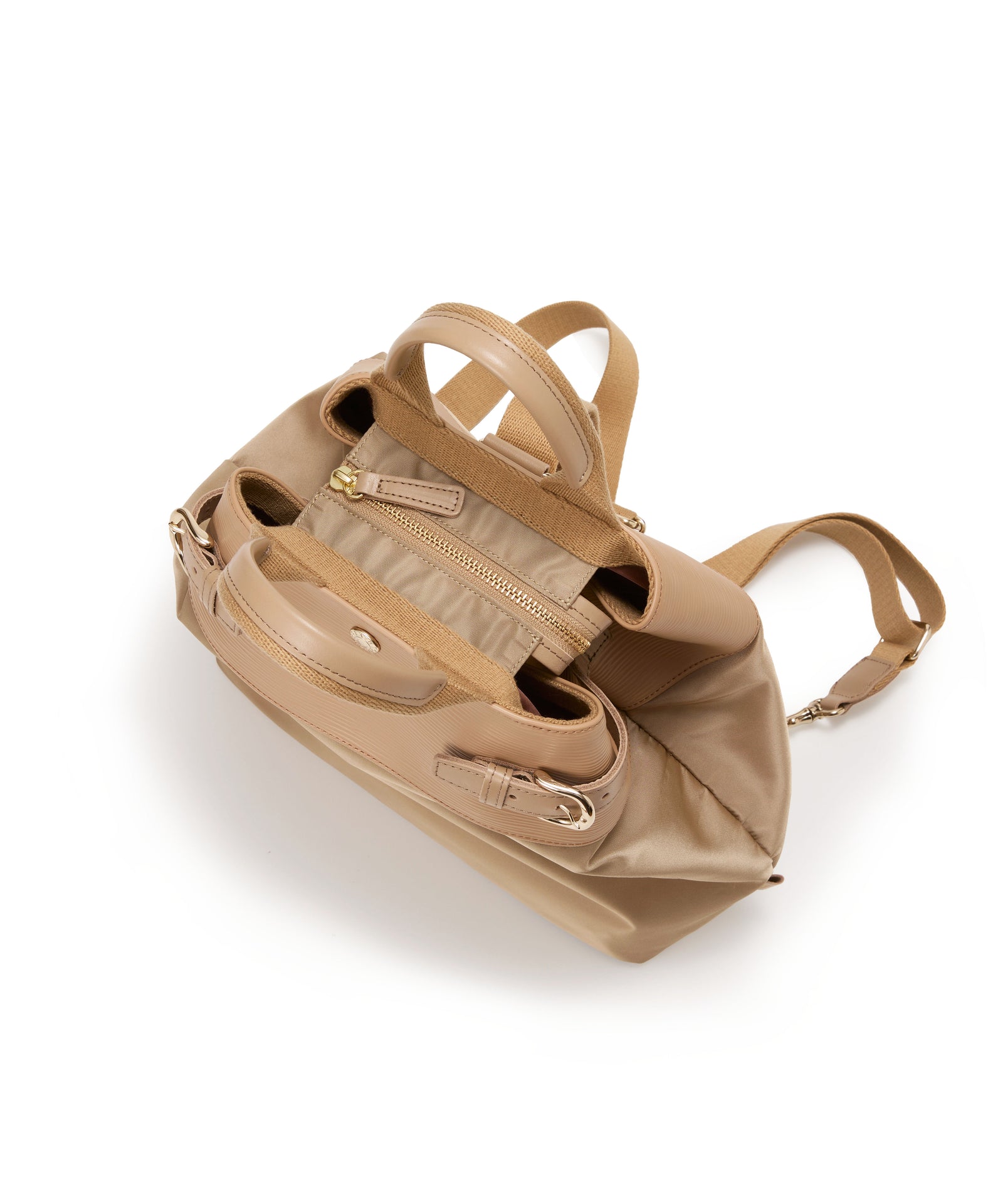 RIPPLE リプル ナイロン コンビ ベルト デザイン 3way リュック