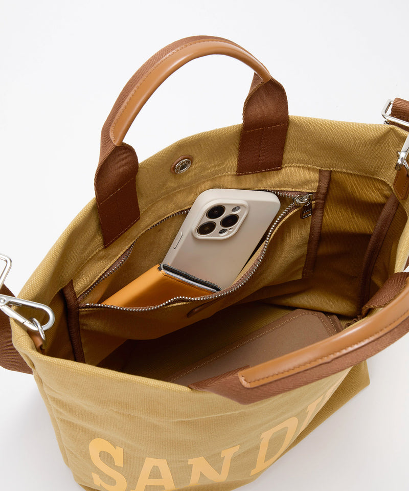 シティ プリント キャンバス 2way トートバッグ / A4対応