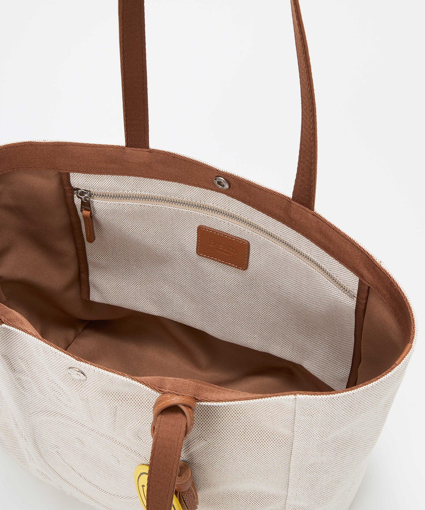 SMILE COLLECTION エンボス スマイル ビッグ トートバッグ /スマイル