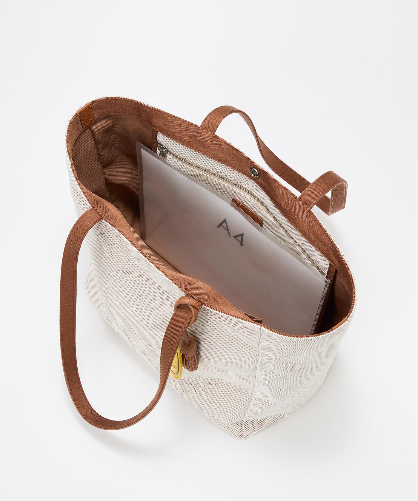 SMILE COLLECTION エンボス スマイル ビッグ トートバッグ /スマイル