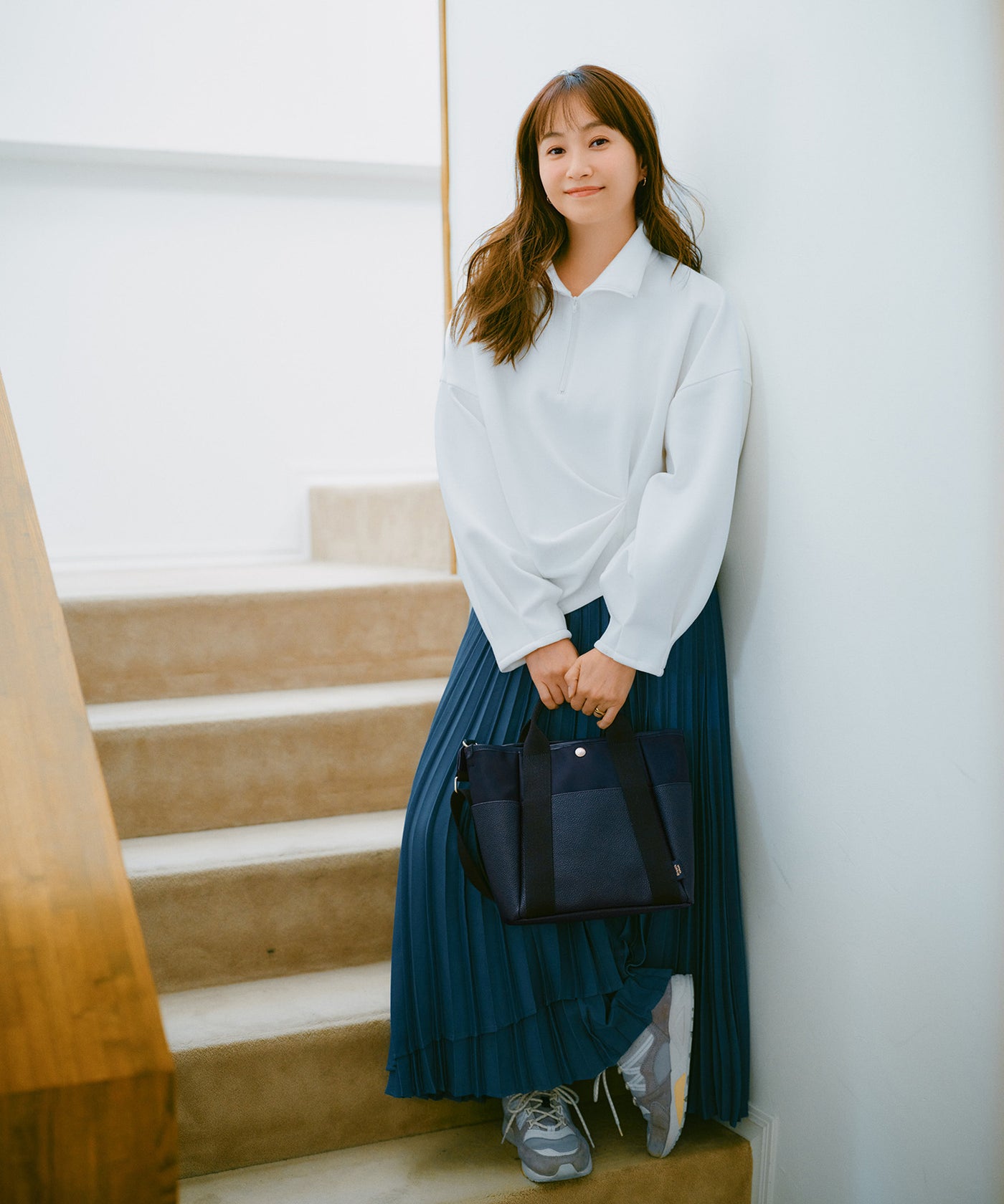 TOPKAPI×藤本美貴さんコラボ】スコッチグレイン 6ポケット 2way トート