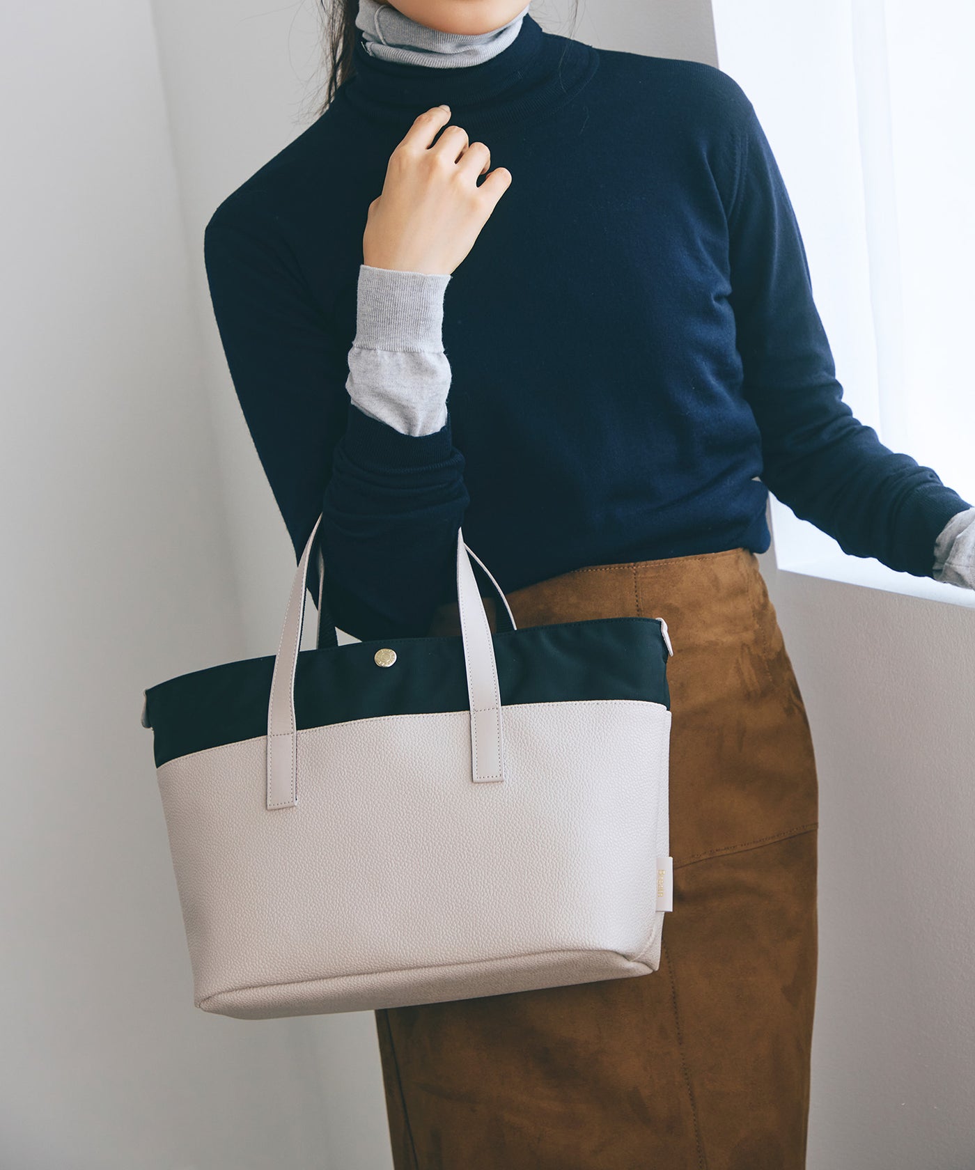 公式限定】SCOTCH GRAIN スコッチグレイン ナイロンコンビ ミニ トート