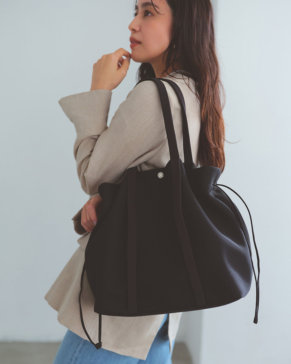 ITEM ビッグトートバッグ 2WAY ITEM ビッグトートバッグ 2WAY メッシュ 2way ビッグ トートバッグ