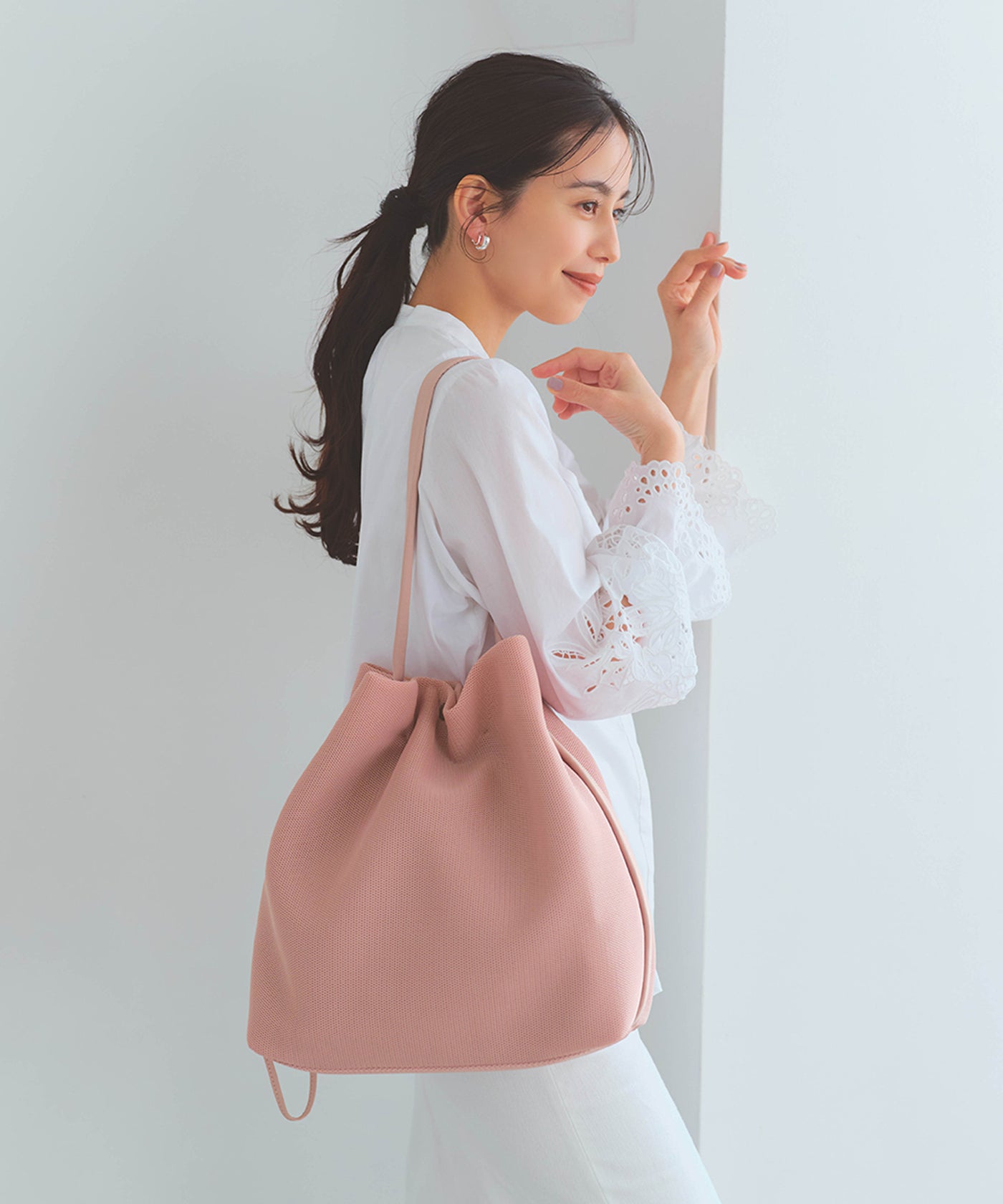 メッシュ 2way ビッグ ワンハンドル ショルダーバッグ – TOPKAPI