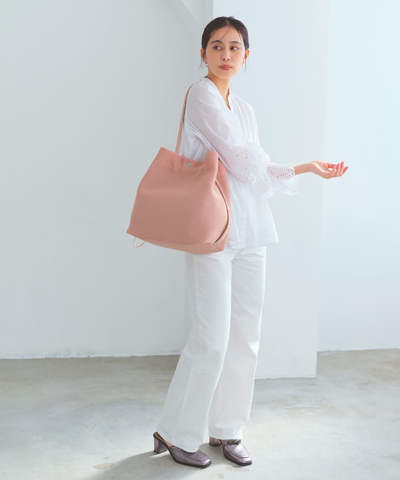 メッシュ 2way ビッグ ワンハンドル ショルダーバッグ – TOPKAPI